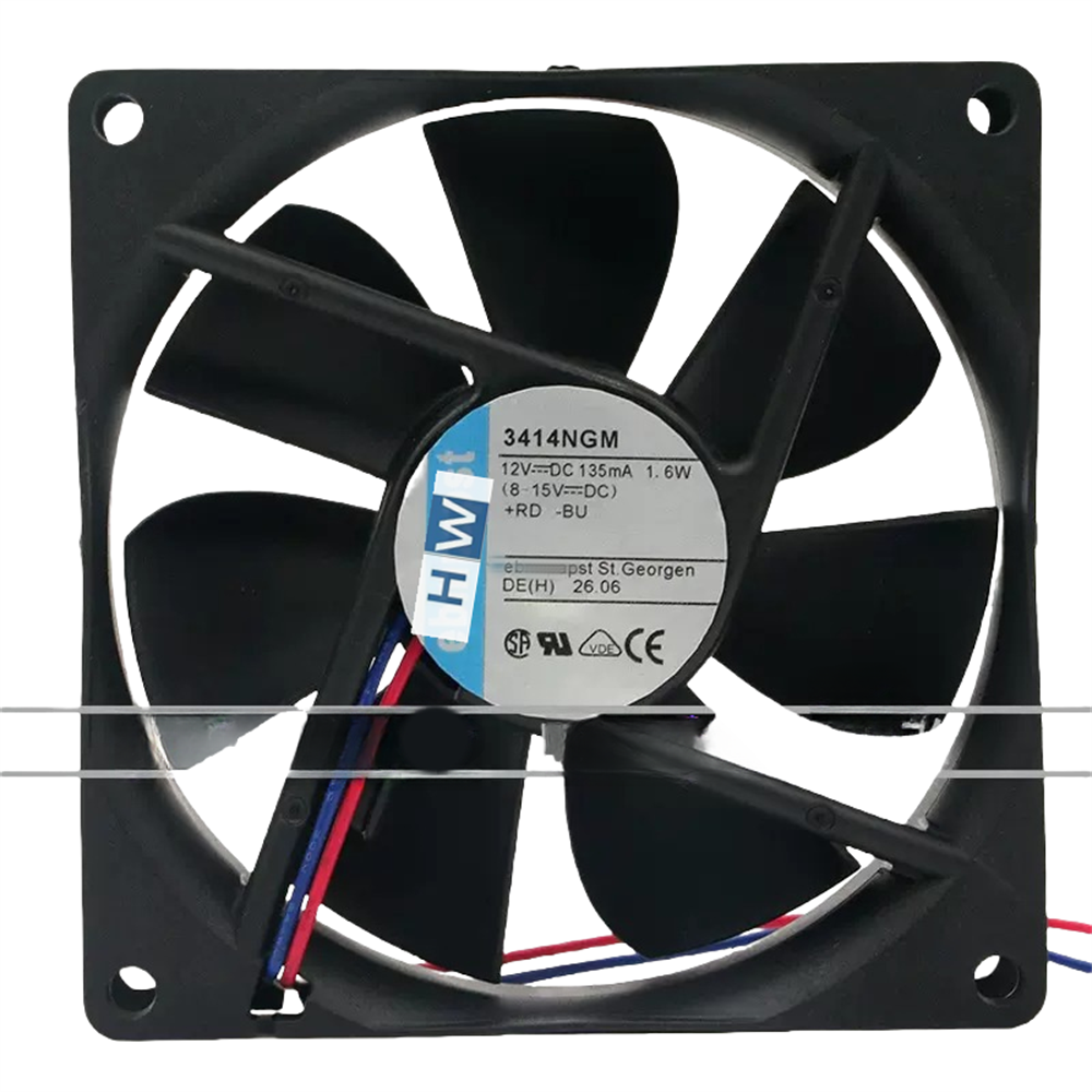 1/piece 3414NGM 135mA 12V 1.6W Equipment Axial Flow Cooling Fan