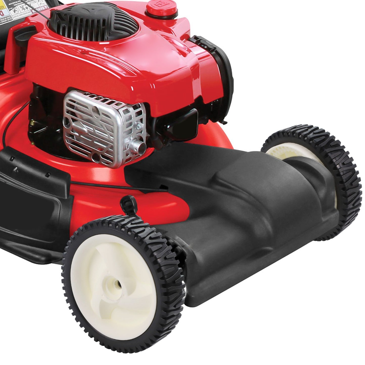 8 Inch Lawn Mower Wheel Set for Improved Stability and Performance in Lawn Care