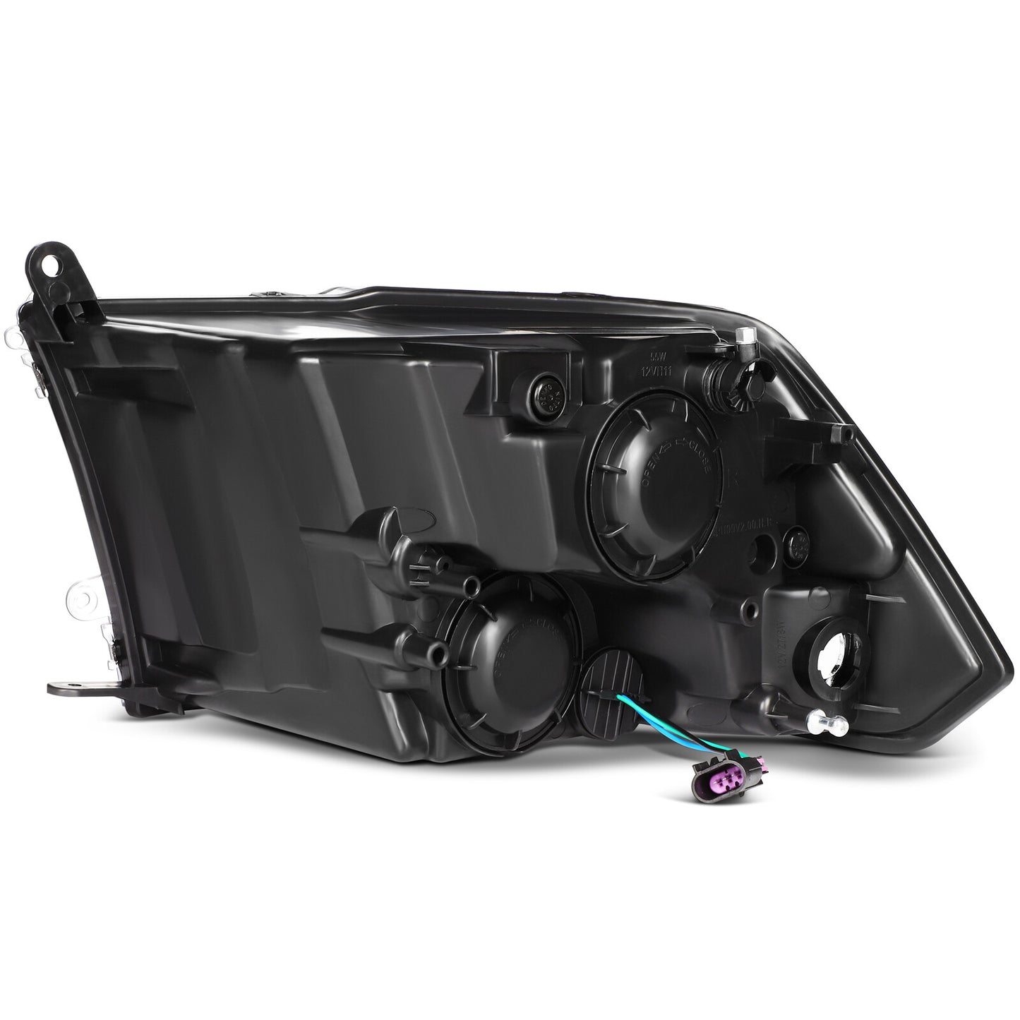 Fits 2009-2010 Dodge Ram 1500 Front Headlights Assembly Left + Right Sides Set