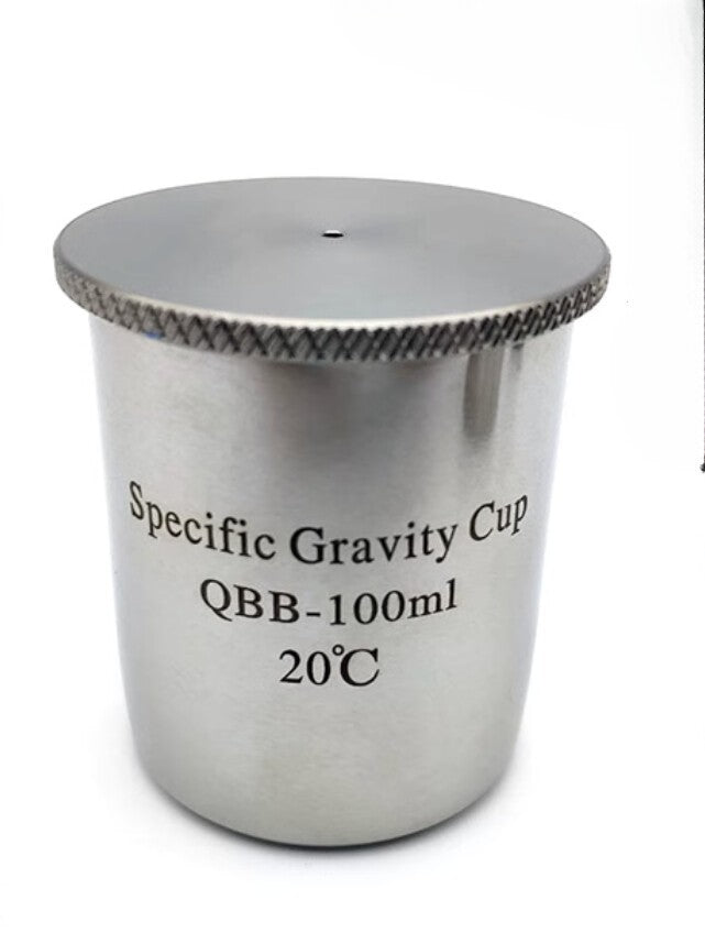 QBB 100ml Stainless Steel Paint Density Cups Specific Gravity Cups