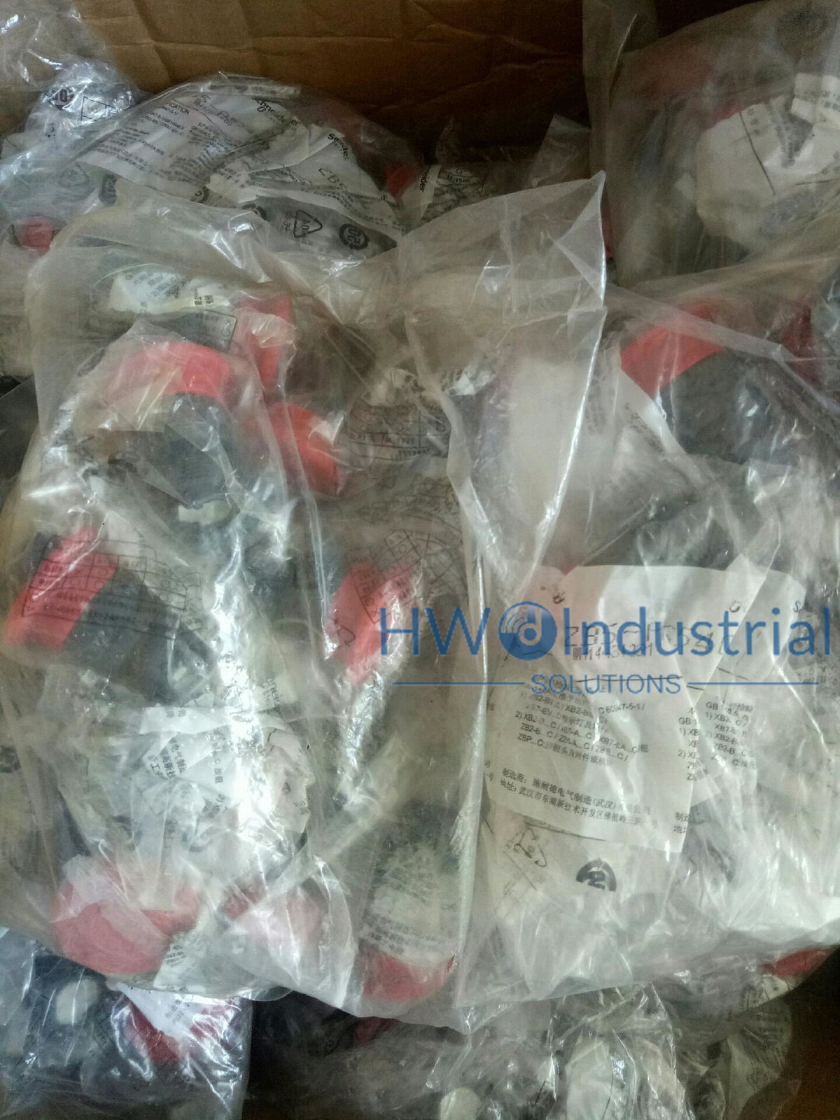 1PC Mushroom Head Emergency Stop Button Red Operation head ZB5AS54C ZB5-AS54