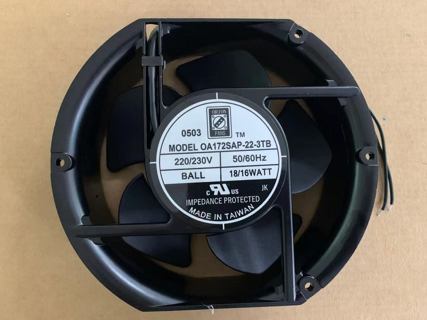 1pcs Orion OA172SAP-22-3TB AC AC Cooling Fan 230VAC 16.0W