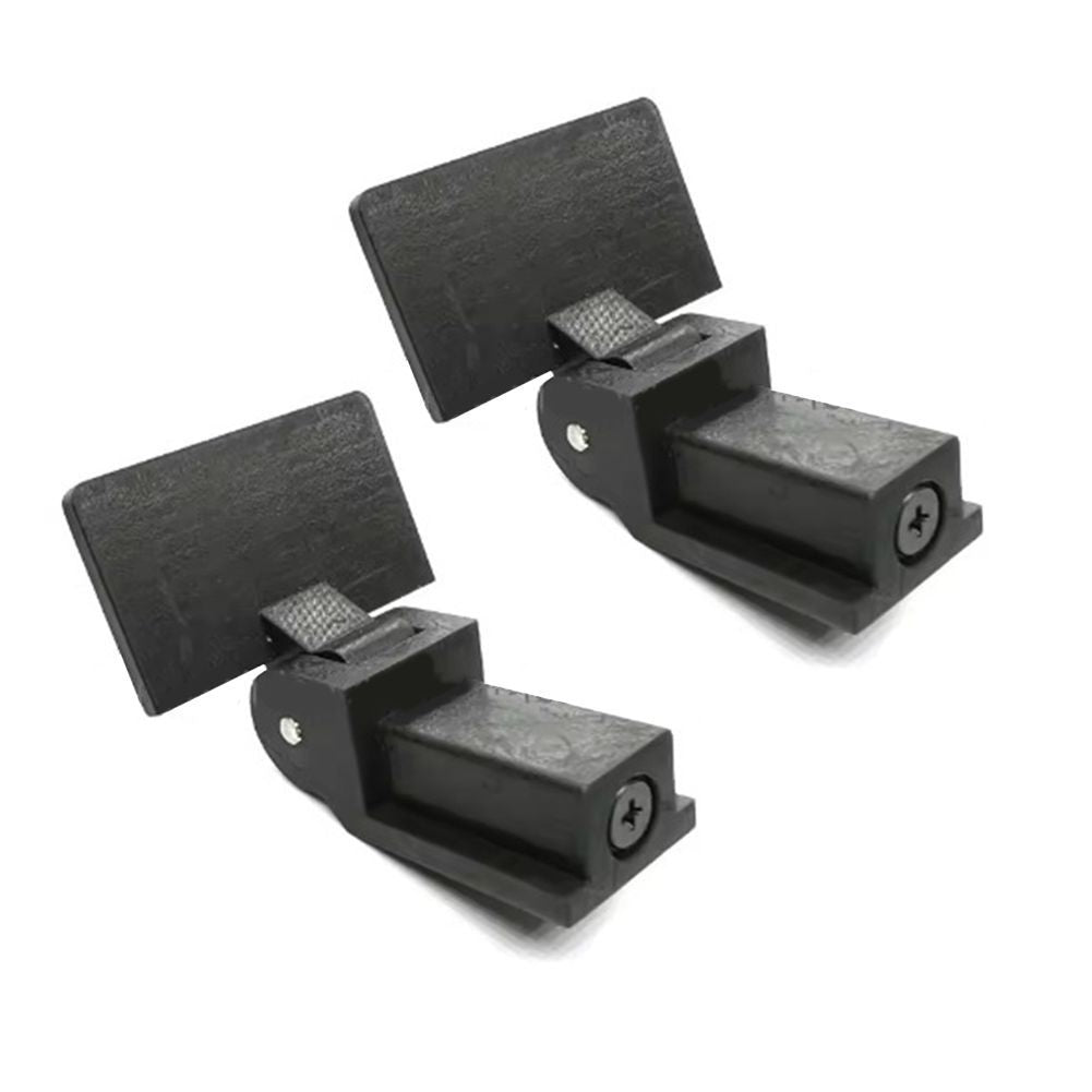 Black Plastic Dust Cover Hinge for AT LP120 Vinyl Turntable Compatible 2pcs