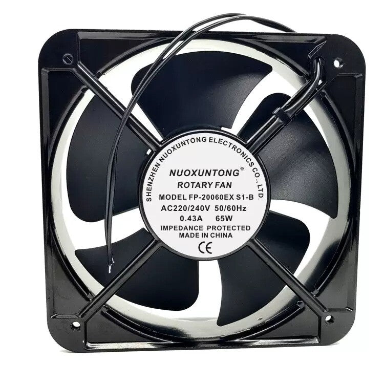 FP-22060 EX-S1-B FP-20060EX-S1-B 220V 2-wire 65W 200*200*60 Cabinet AC Metal Fan