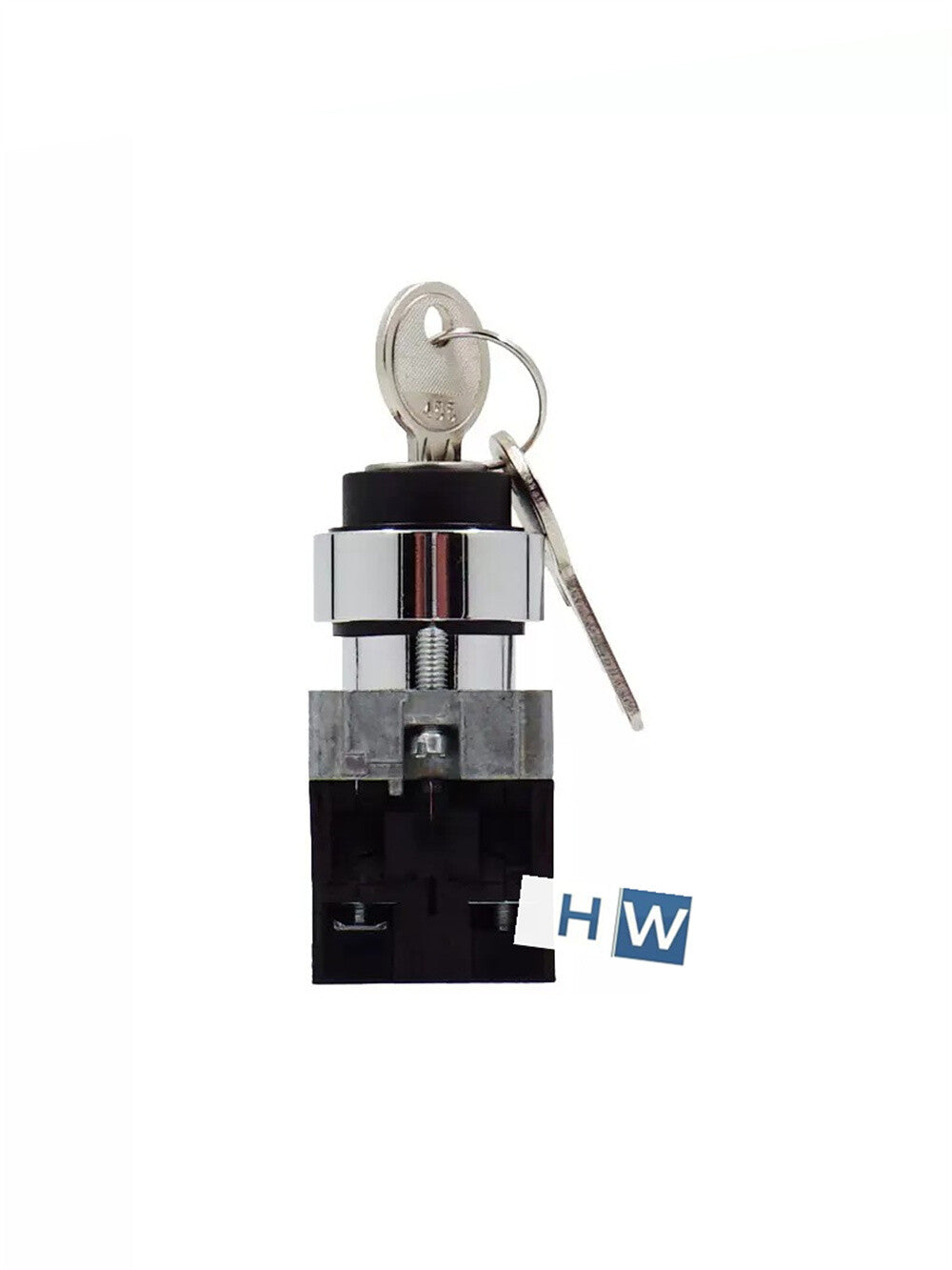 2/Piece  Key Selection Switch XB2BG35C XB2-BG35C 1NO+1NC 3-gear Self Locking