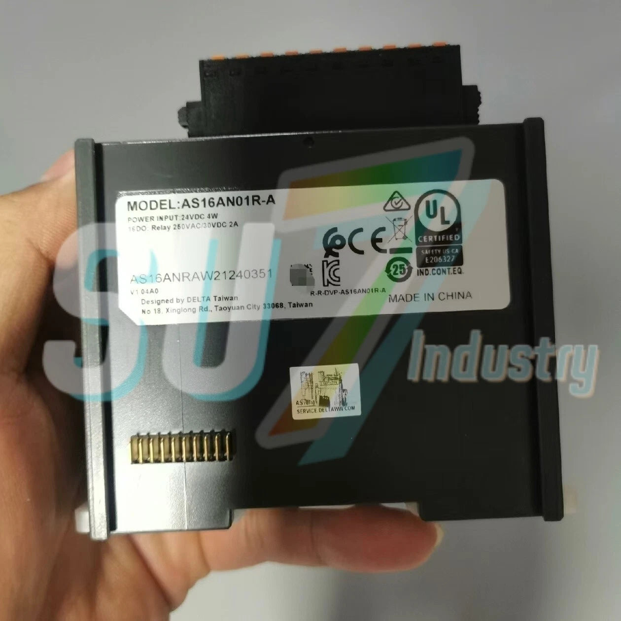 Delta AS16AN01R-A PLC Module# 1pcs