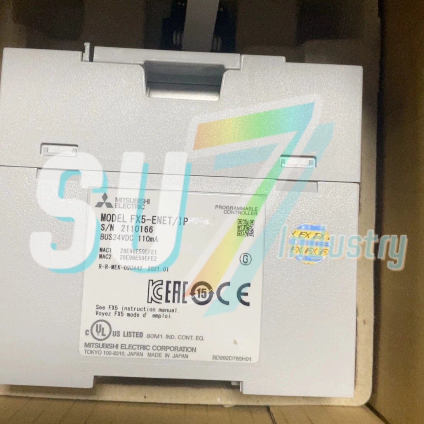 Mitsubishi FX5-ENET/IP PLC module FX5-ENET-IP# 1pcs