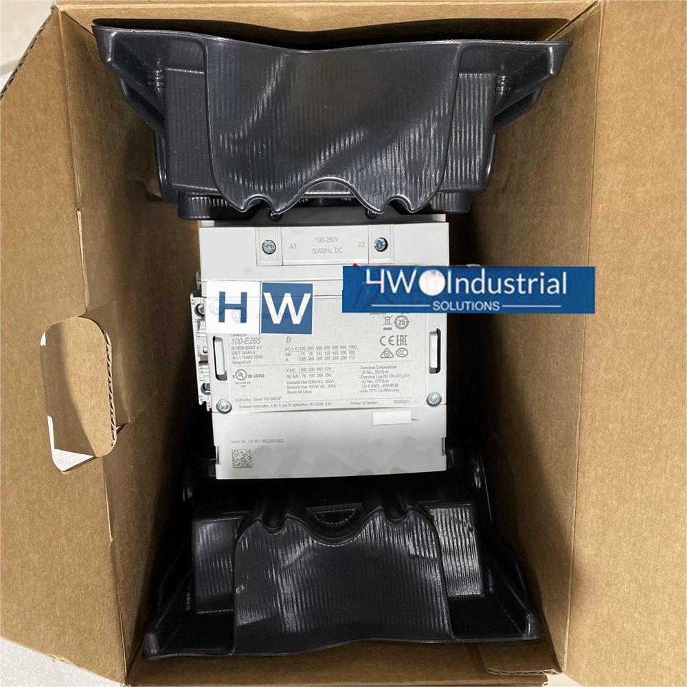 1/piece  100-E265KD11 100-250V Coil Voltage Contactor