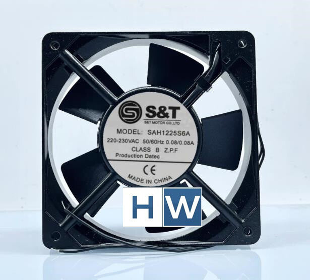 1PC  SAH1225S6A 12025 220V 0.08A 12CM Cabinet Cooling Fan
