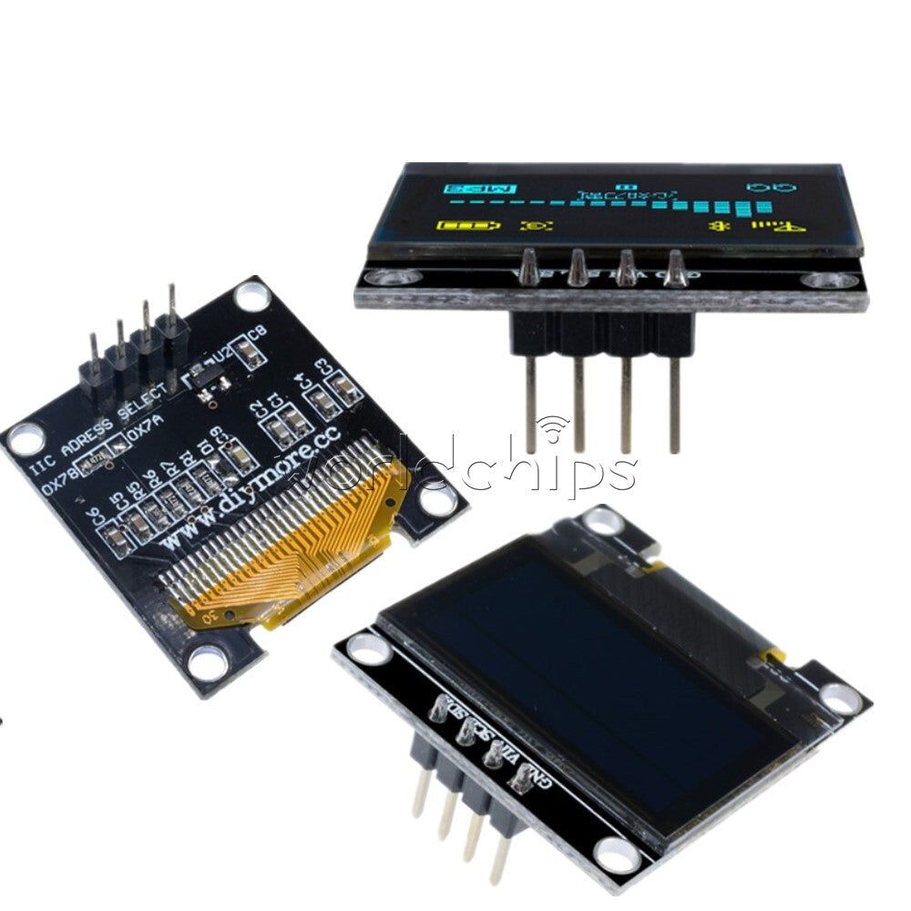 5PCS 3-5V 0.96" Inch  128X64 OLED LCD Display I2C IIC Serial Module for Arduino