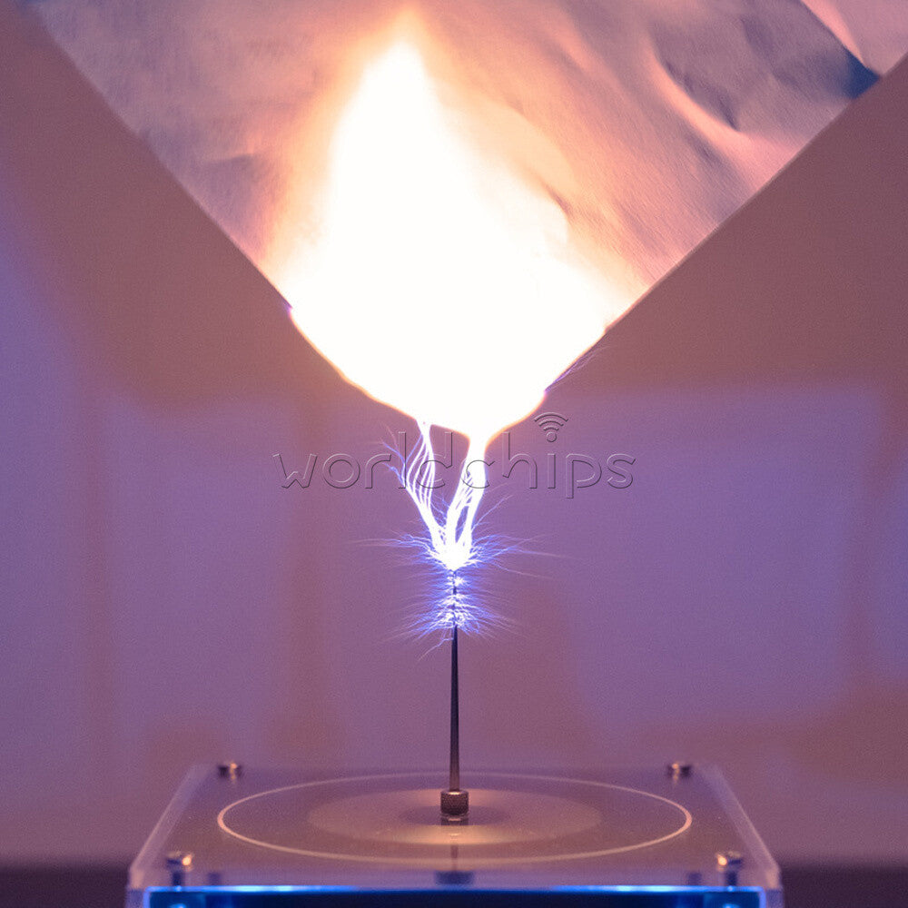 Bluetooth Music Tesla Coil AC110-240V 120W High Frequency Voltage Pulse US/EU