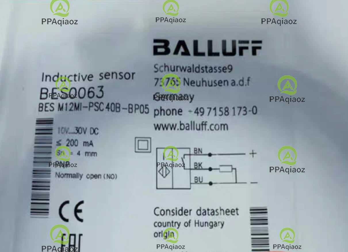 1Pcs  BALLUFF BES M12MI-PSC40B-BP05（BES0063) sensor Fast delivery