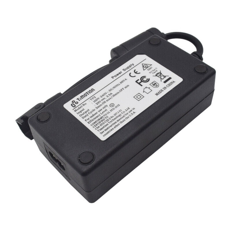 TP2 29V AC Adapter for QILI Power QL-08011-B2802100F Electric Bed Charger 2-PIN