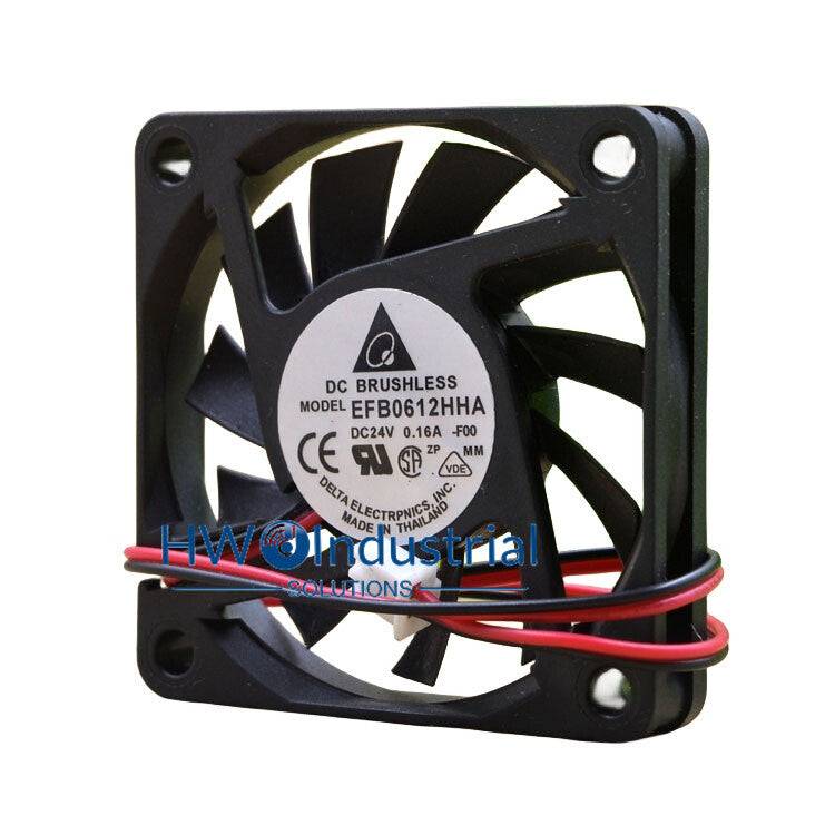 1PC Delta EFB0624HHA 24V 0.16A 6CM Inverter Cooling Fan Size 60*60*10mm
