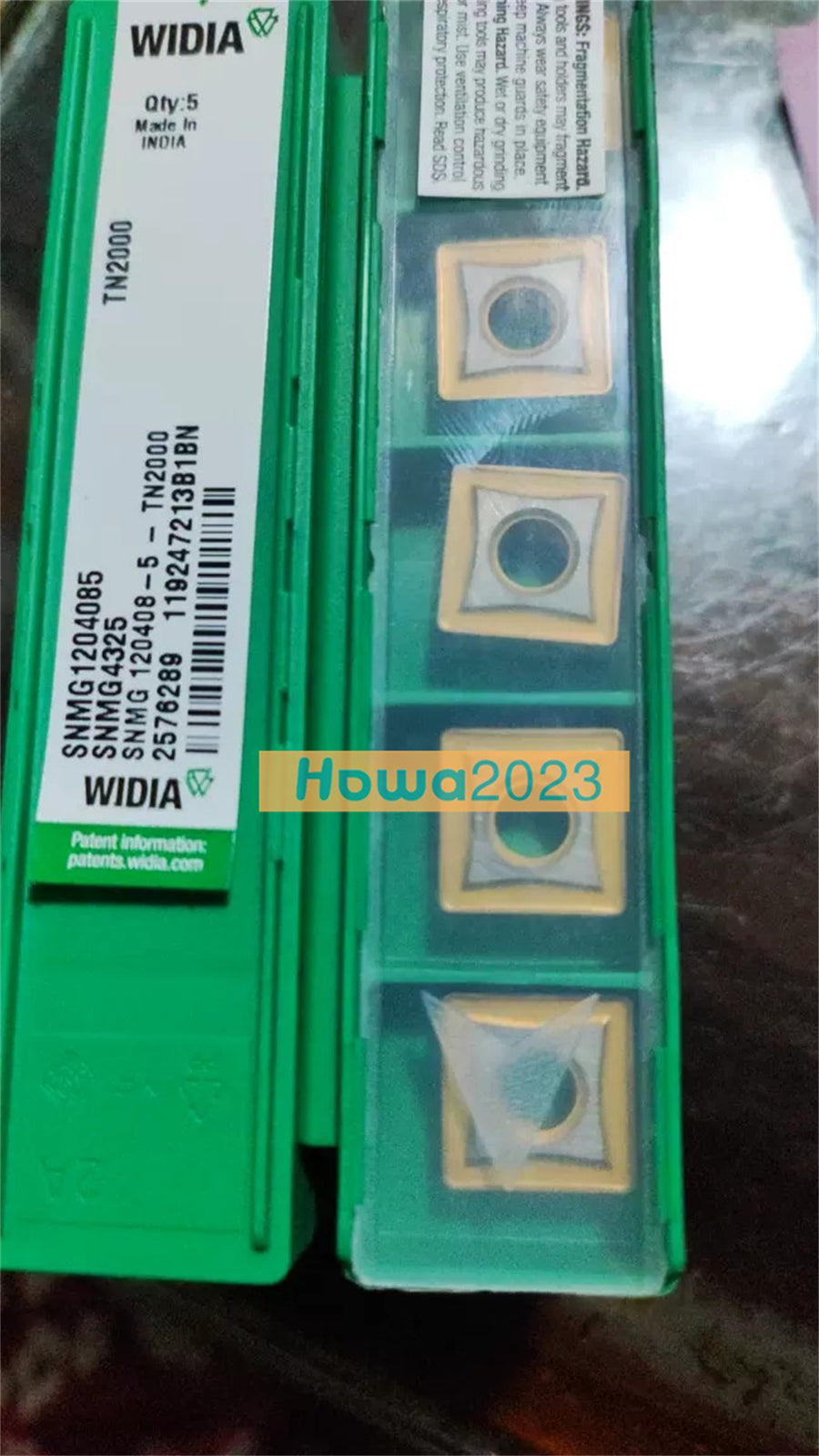 5Pcs/BOX WIDIA SNMG120408-5 TN2000 WNMG4325 Turning Blade Carbide Inserts