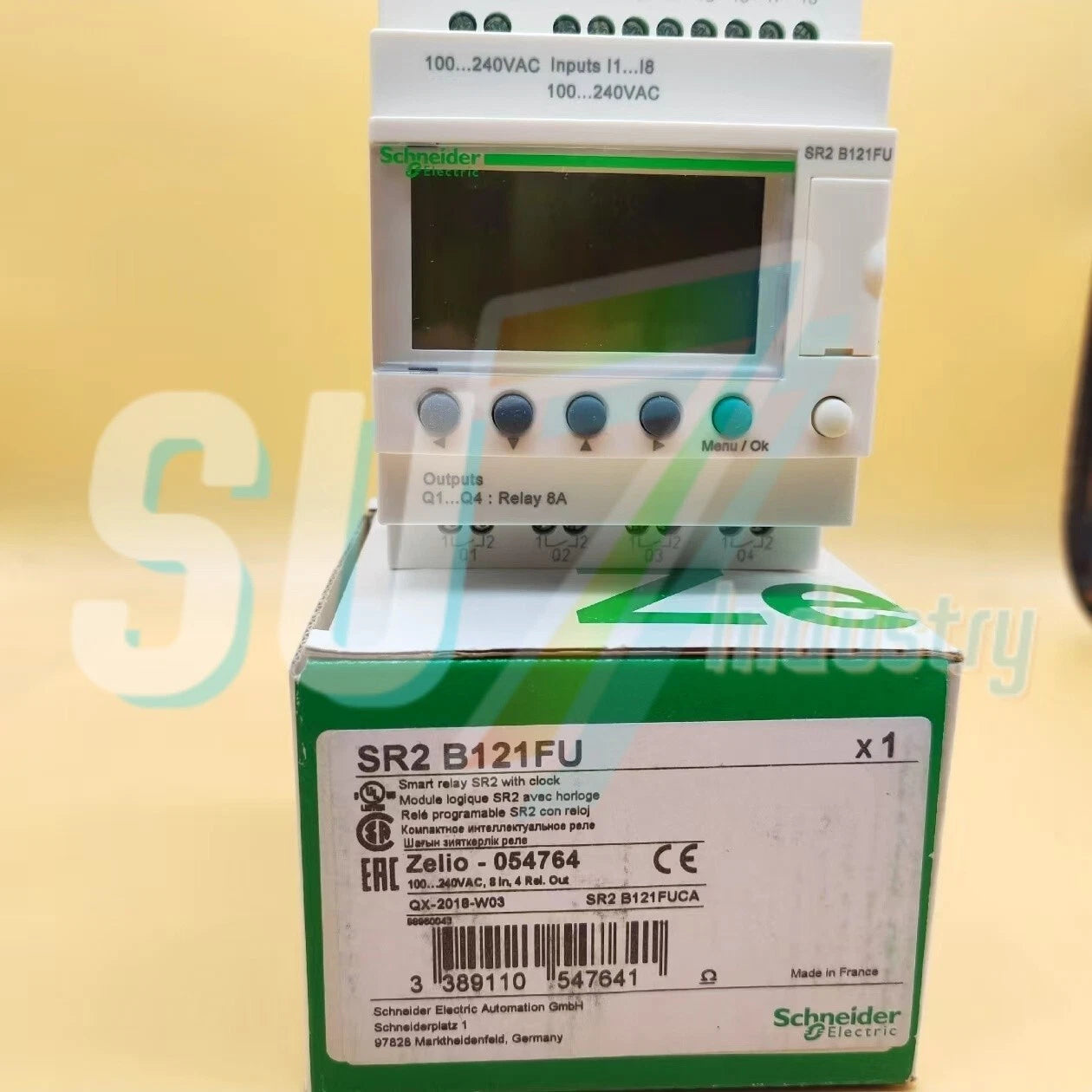 Schneider SR2B121FU Logic controller relay# 1pcs    In Box