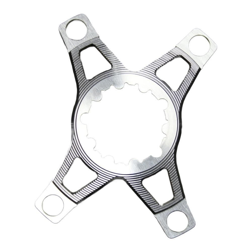Aluminum Chainring Adapter Spider for 3 Bolt Crank Transition to 4 Bolt 110BCD