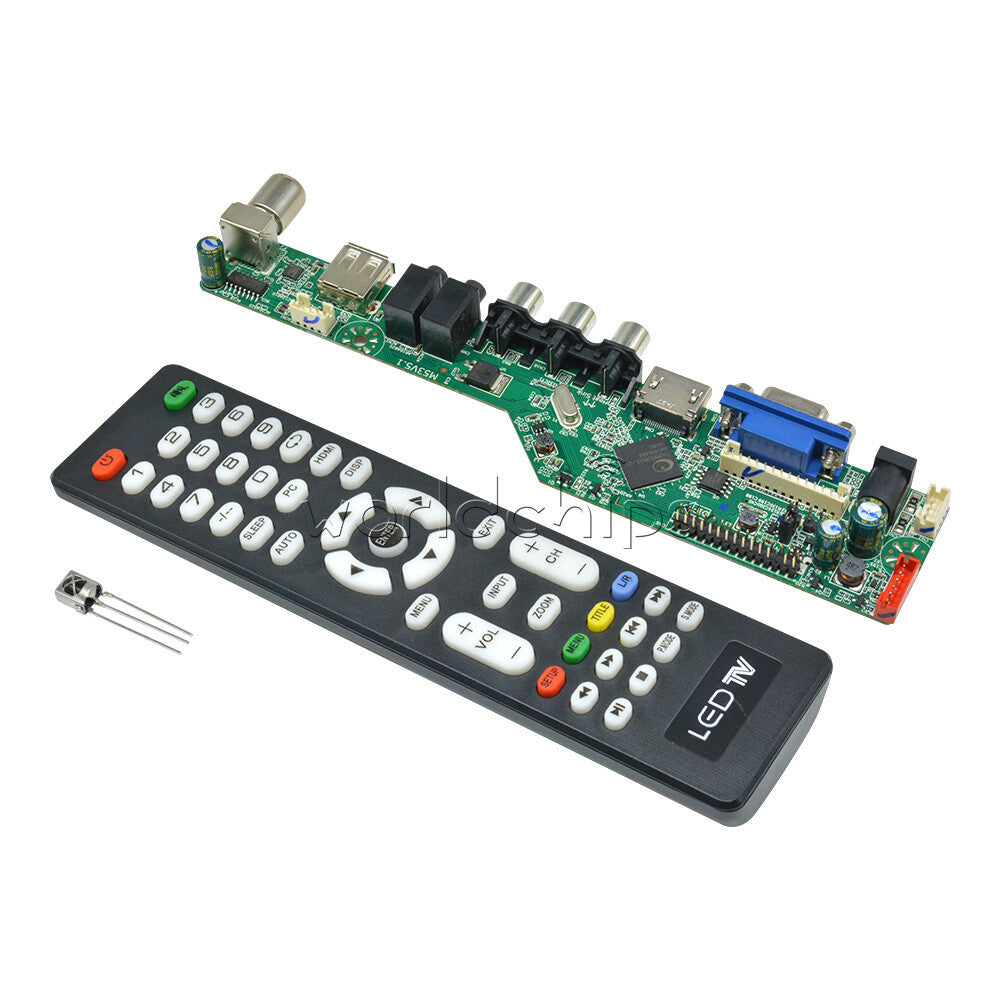 V29 / AV / TV / VGA / HDMI /USB Interface LCD TV Controller Board TV Motherboard
