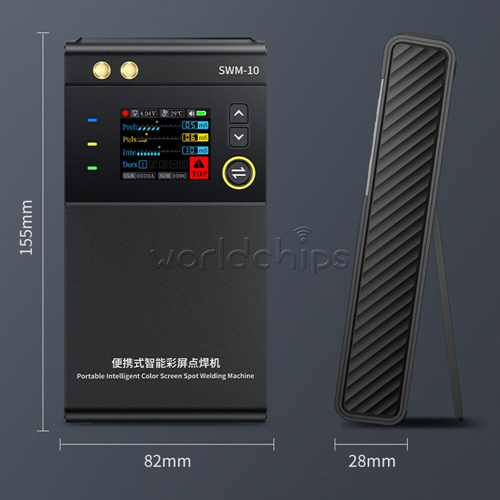 FNIRSI SWM-10 Battery Welding Machine Portable Spot Welder Machine 18650 Battery