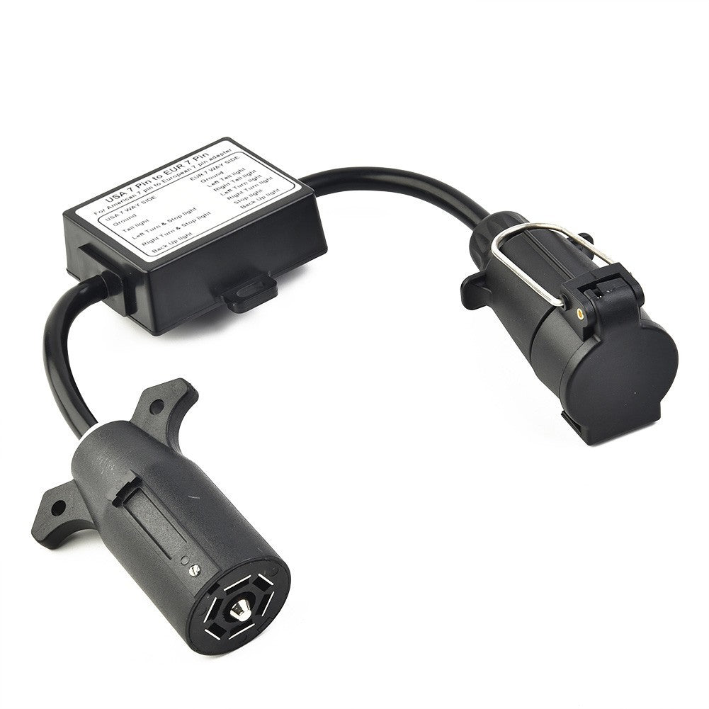 Trailer Light Converter Replacement 1pc 7-Way Blade Socket Accessories