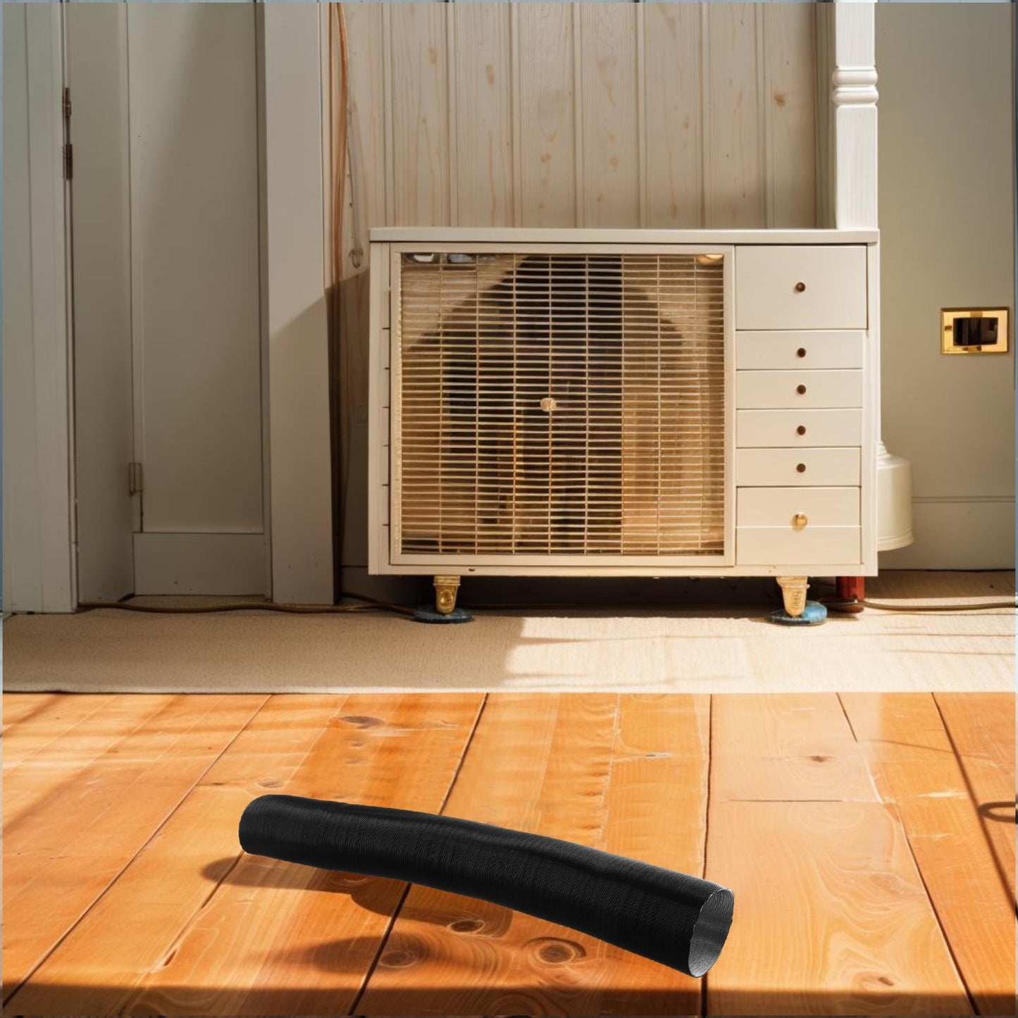 Flame Retardant 90 mm Air Intake Hose for Automotive Heating Solutions