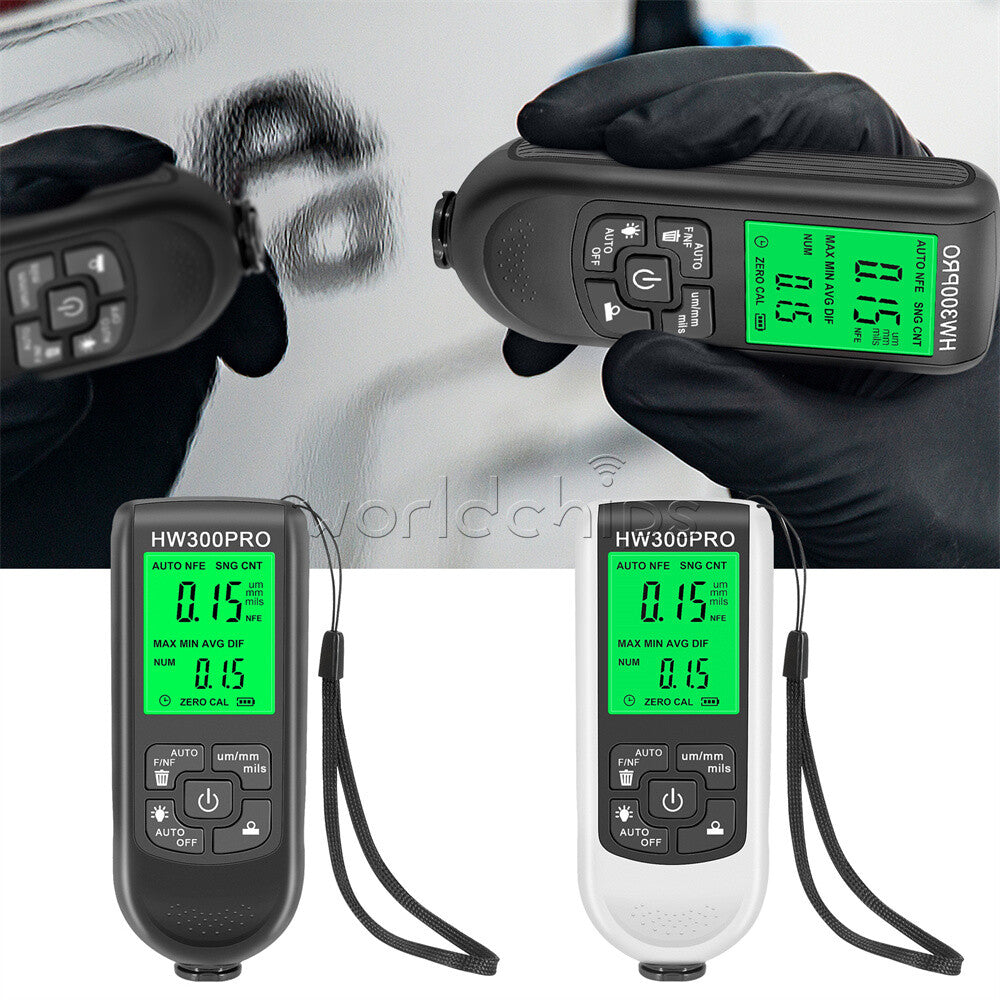 HW-300PRO Thickness Gauges For Non-Destructive Measurement Of Coatings & Paints