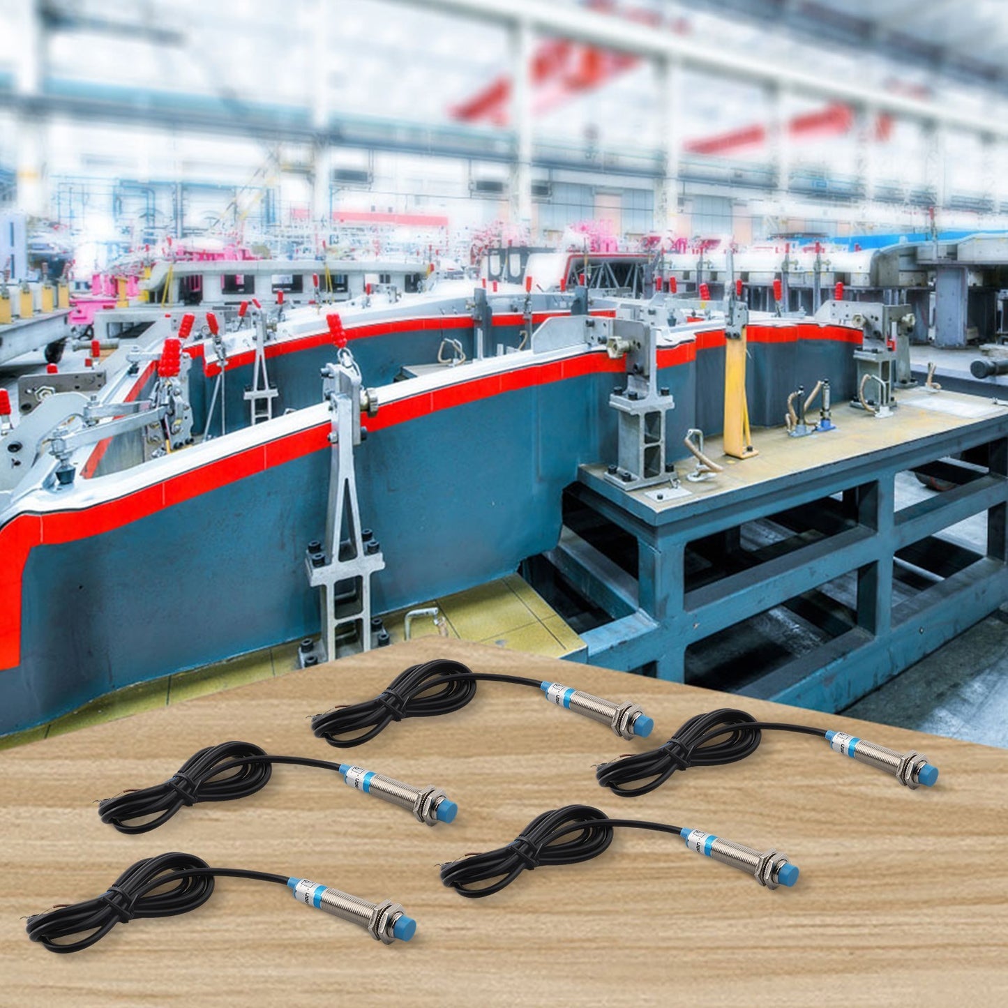5Pack Proximity Sensors with Normally Open and Normally Closed Options