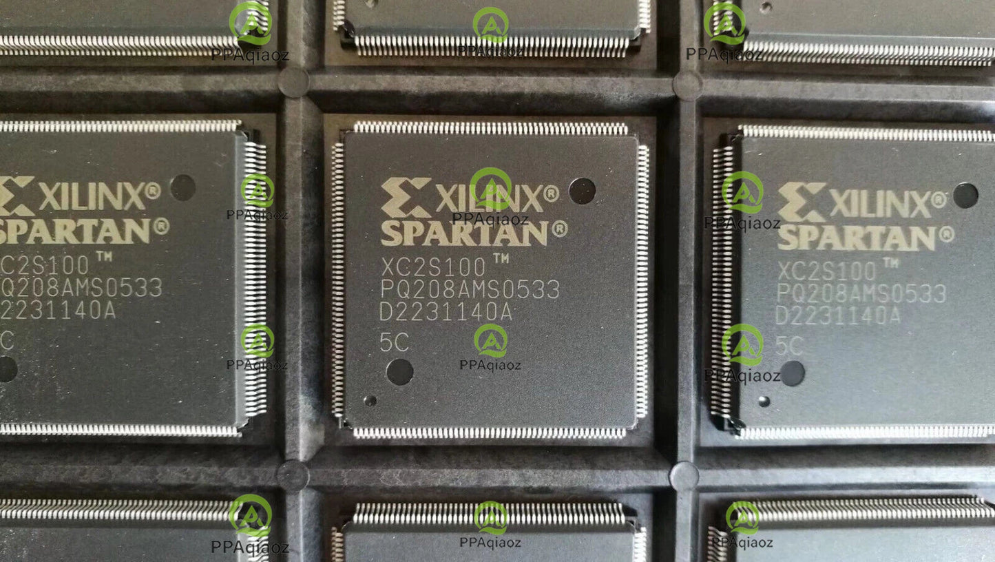 1pcs   XILINX   XC2S100-5PQG208C  OR XC2S100-5PQ208C  IC FPGA QFP208