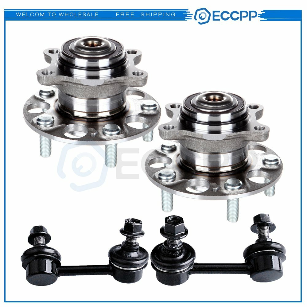 For 2006 2007 08-2011 Honda Civic Si EX Rear Wheel Bearing & Hub Sway Bar Link