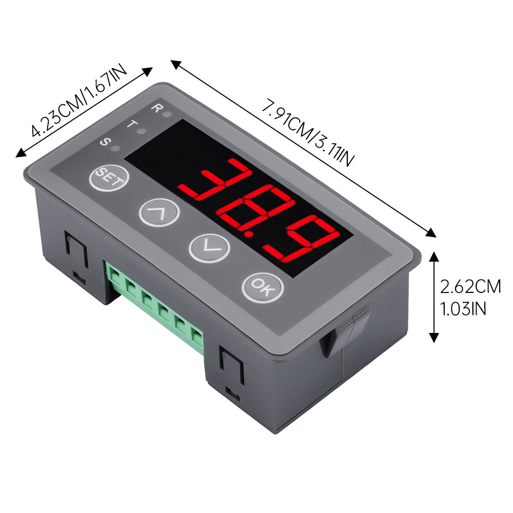 DC8-25V 40/50mA 0.56" 4-digit Tube Potentiometer Sensor Digital Display Meter