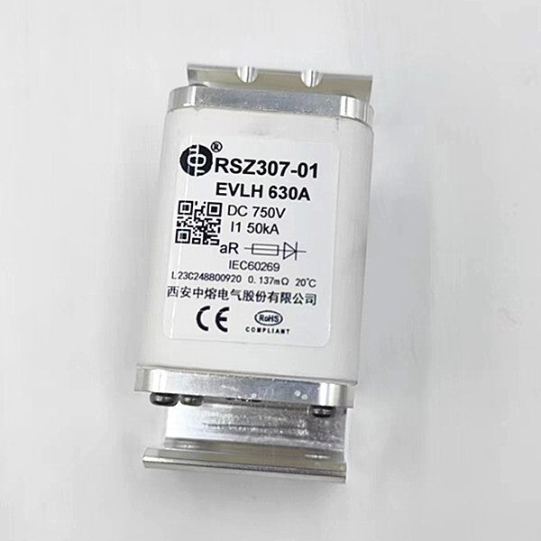 1pcs RSZ307-01 EVLH 630A 750VDC I1 50kA Fast High Voltage Fuse