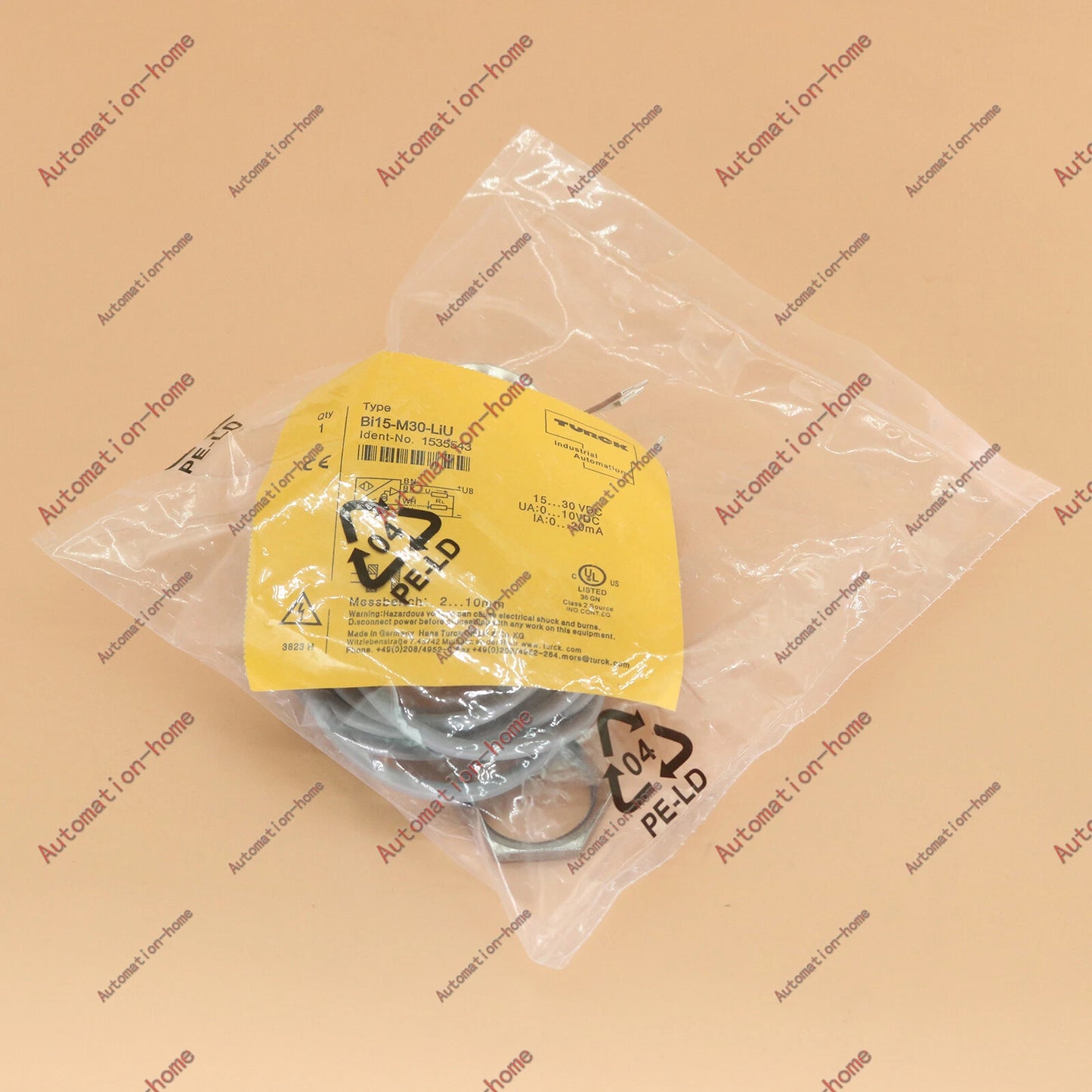 TURCK BI15-M30-LIU 1535543 Inductive sensor Fast Shipping #YP1 #P