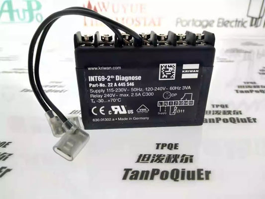 1pc   KRIWAN INT69-2 Diagnose 22A445S46  Protection Module Fast delivery