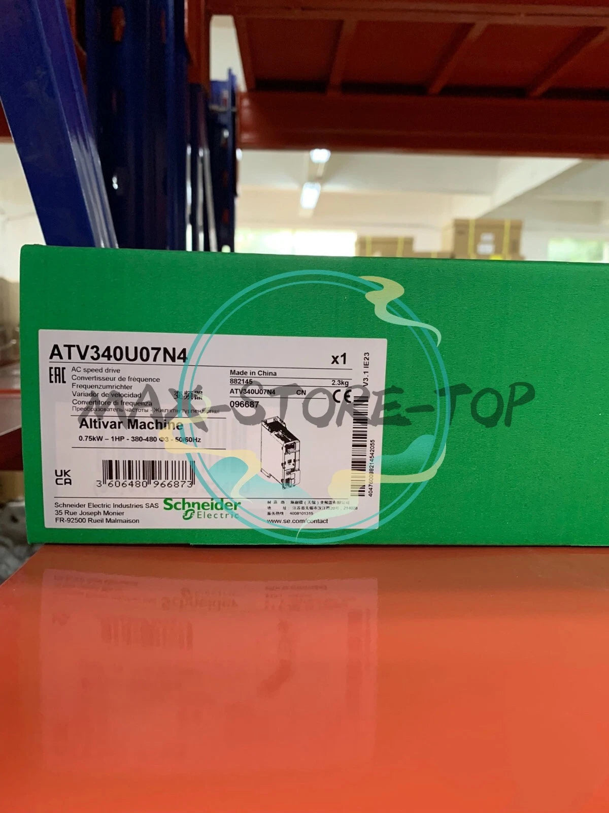 1 PC  Schneider ATV340U07N4 Inverter ATV340U07N4 Fast Shipping UPS or