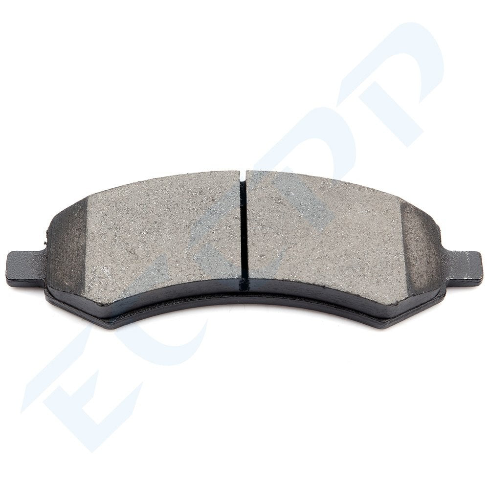 Front Rear Ceramic Brake Pads For Chrysler Aspen Dodge Durango 2018 Ram 1500