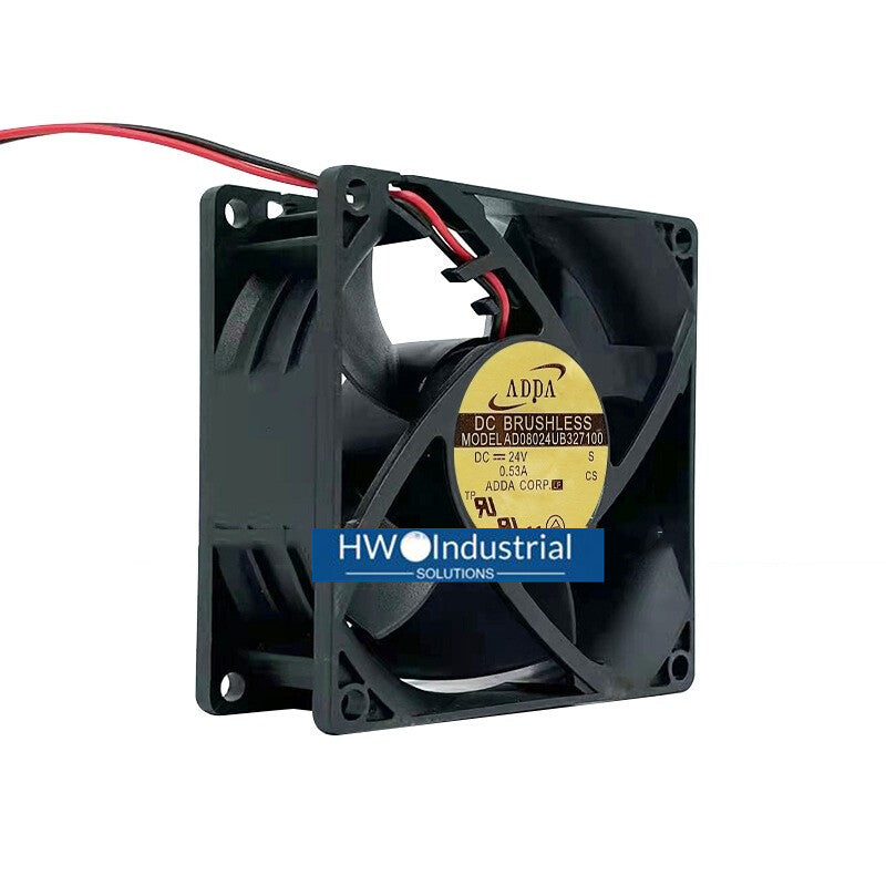 ADDA 2-wire AD08024UB327100 8032 8CM 24V 0.53A Inverter Dual Ball Cooling Fan