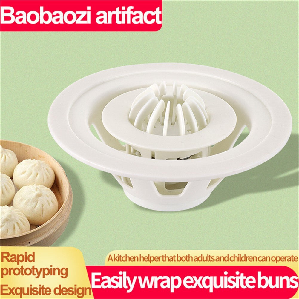 Baozi Maker Machine Homemade Dumpling Bao Buns Mould Plastic Kitchen Gadget Tool
