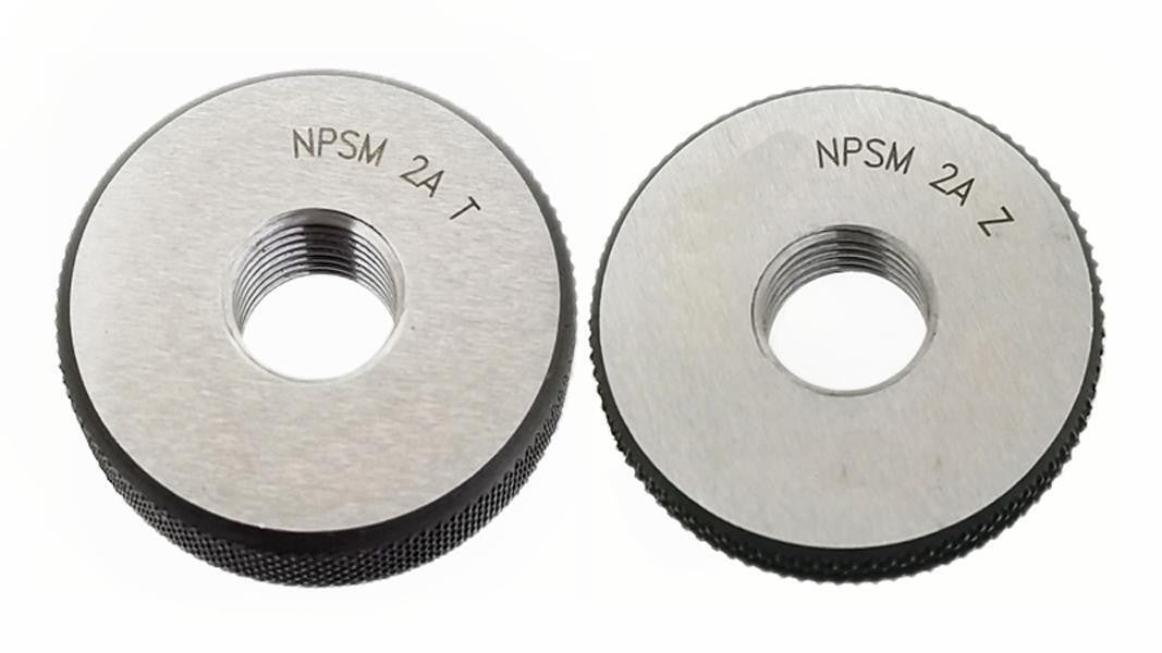 1set NPSM 1/2 -14 2A Plug Thread Plug Thread ring gauge