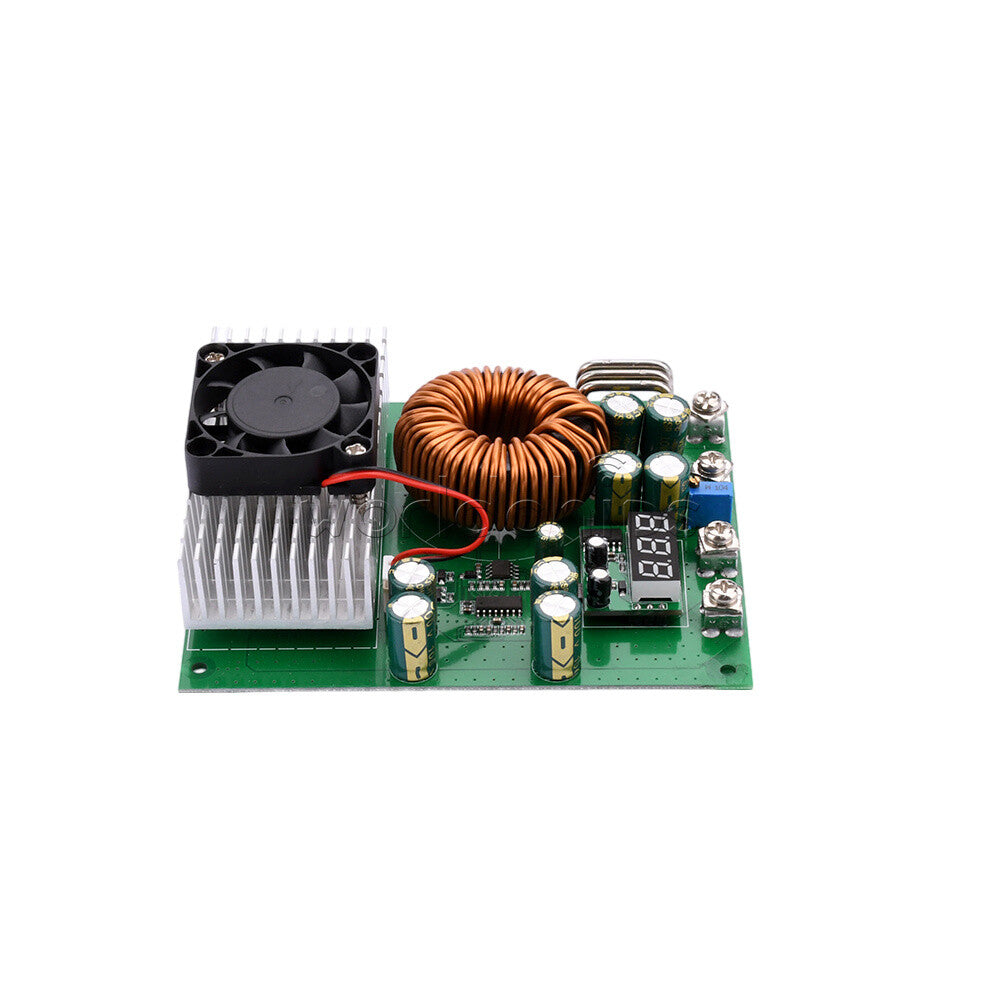 DC-DC 25-90V To 2.5V-50V Adjustable Buck Step-down Power Supply Module With Fan