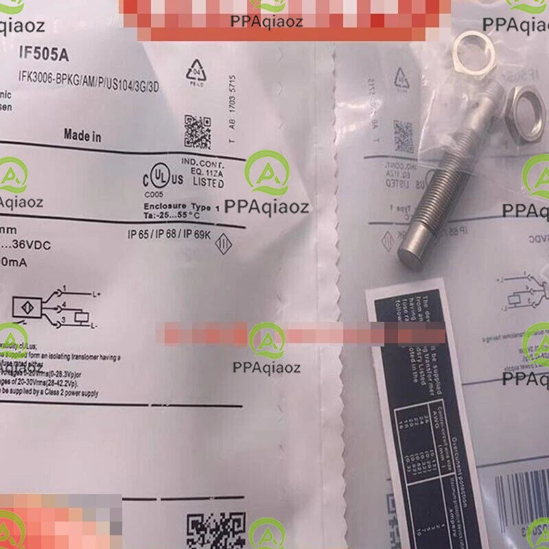 1PC  IFM IF505A Inductive Full-metal Sensor Free Shipping