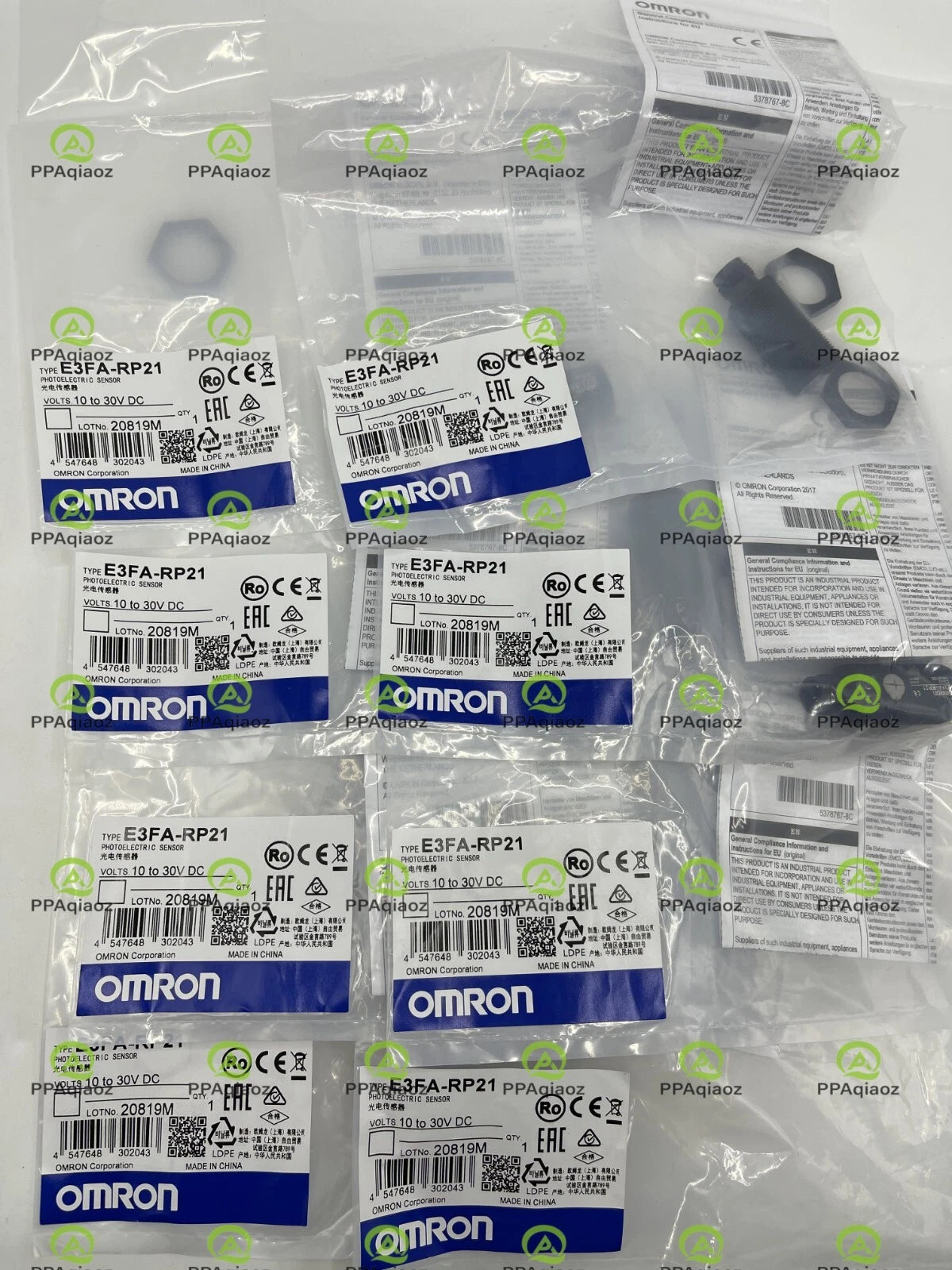 1PC Omron E3FA-RP21 Photoelectric Sensor E3FARP21   Free shipping #P