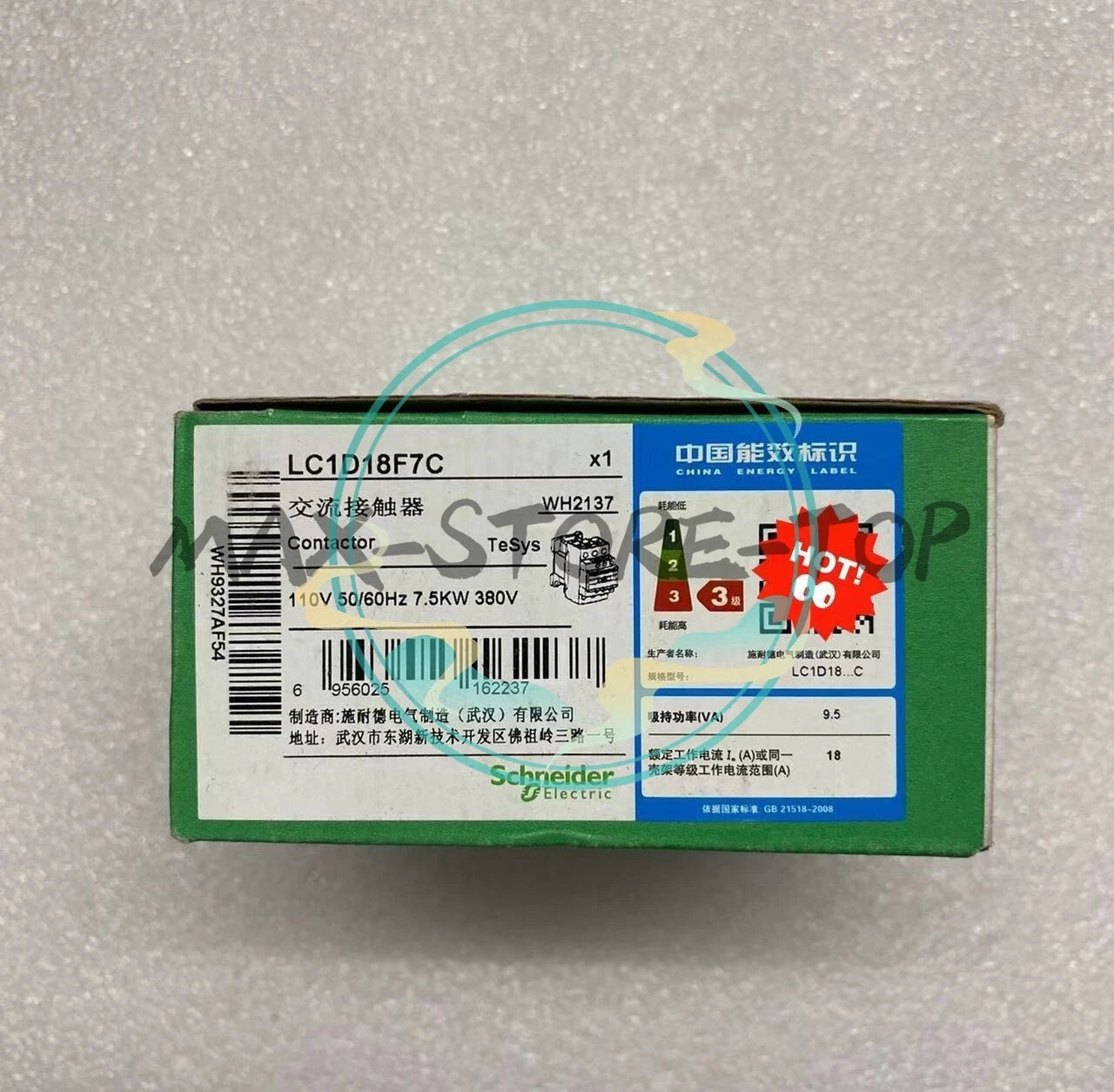 1PCS   Unopened Schneider Contactor LC1D18F7C 110VAC Fast Delivery