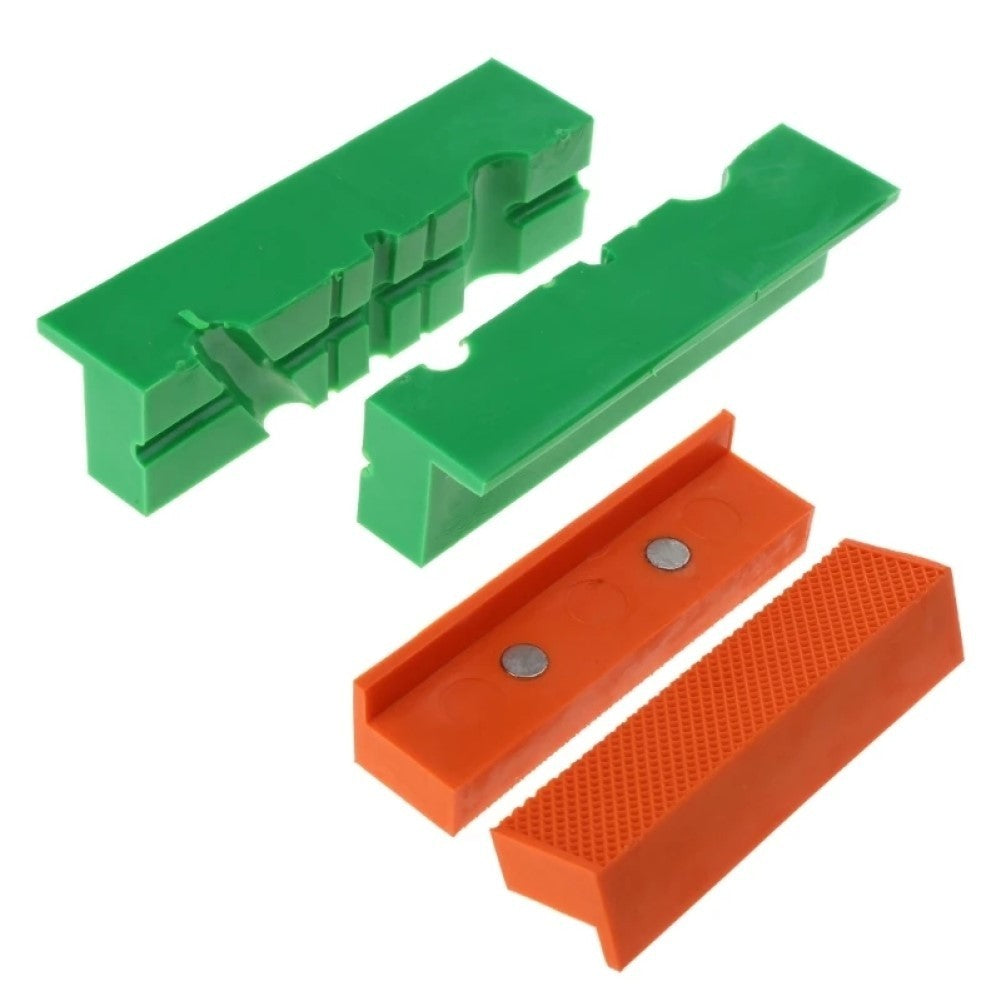 Jaw Pads 2 Pcs 4.5/6 Inch Accessories High Quality Magnetic Orange Pad Jaw