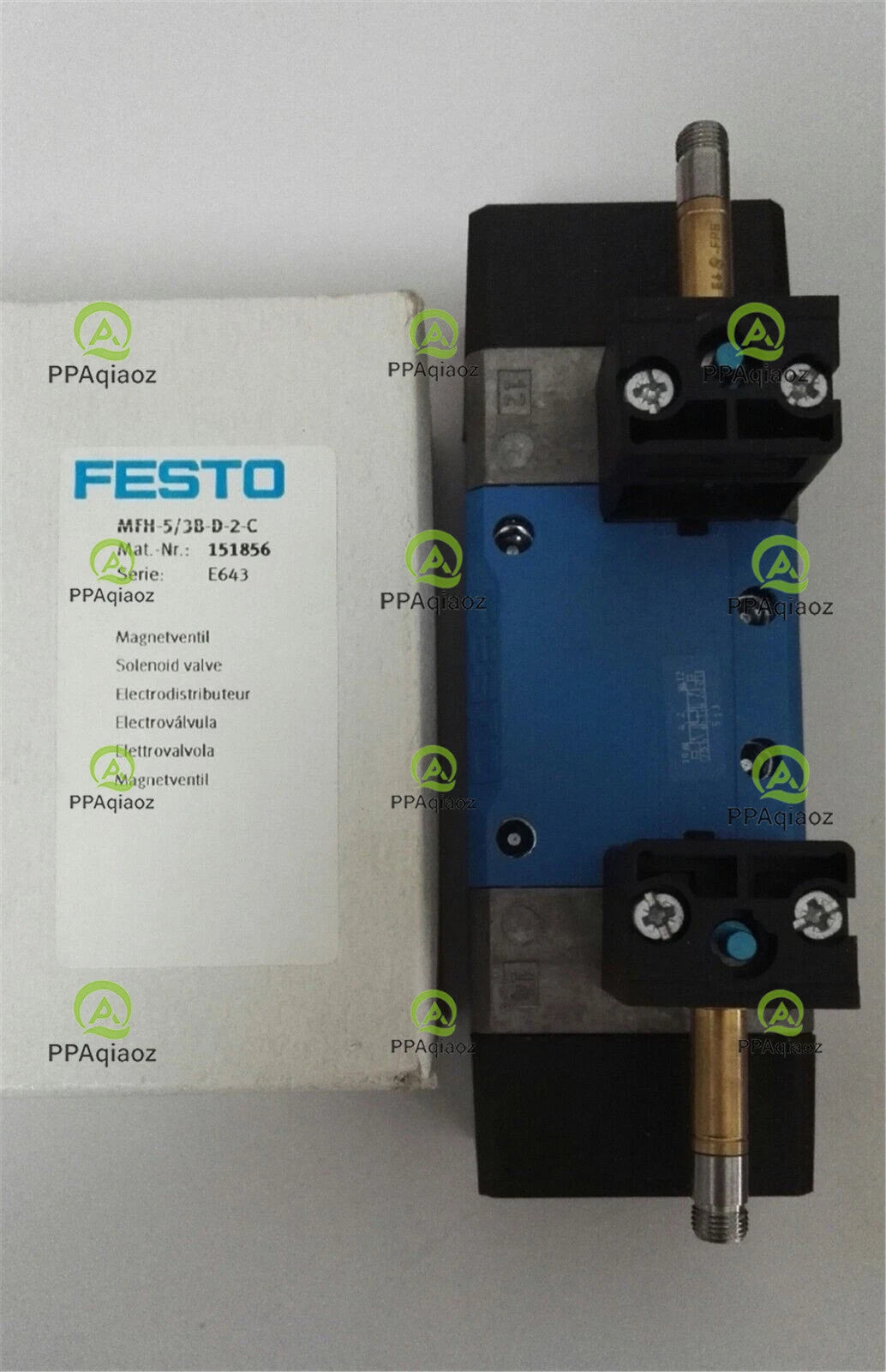 1PC  FESTO MFH-5/3B-D-2-C 151856 Solenoid Valve MFH53BD2C ping