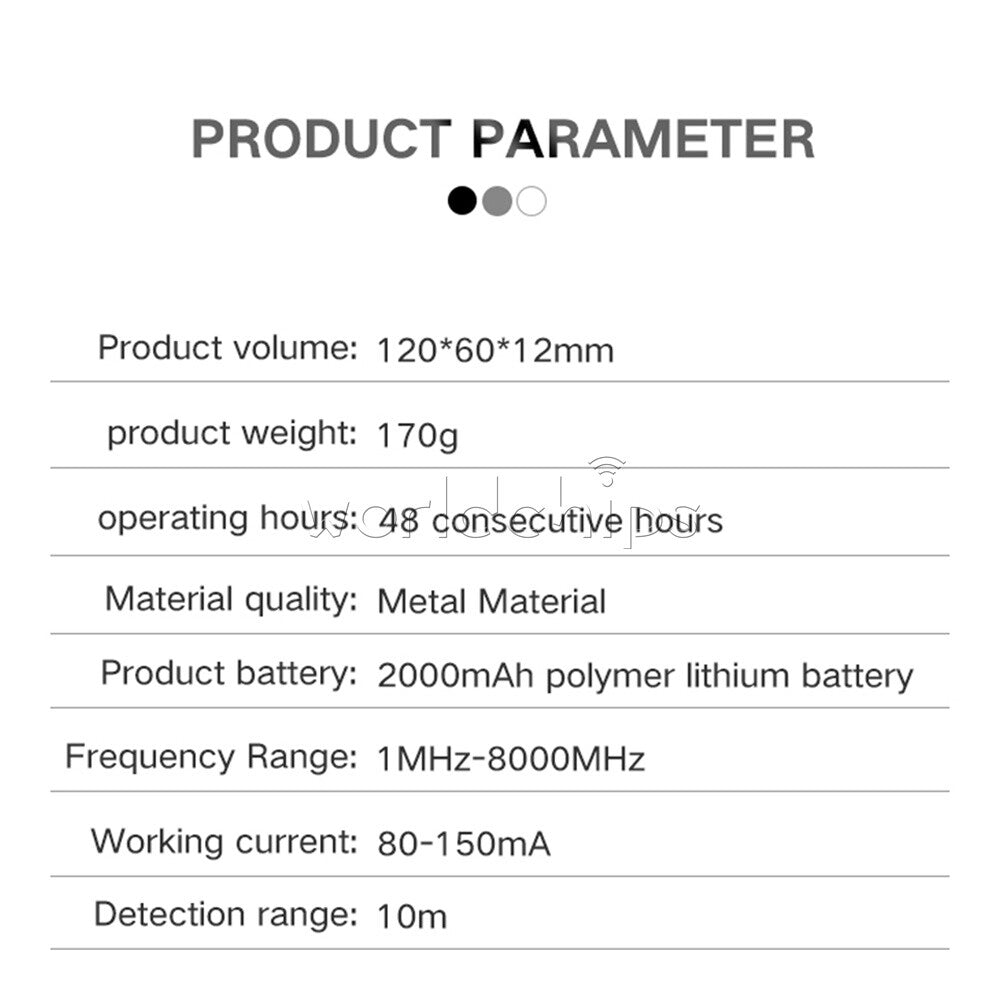 T2 Laser Infrared Detector Signal Tracker Finder Anti-Hidden Camera Detector