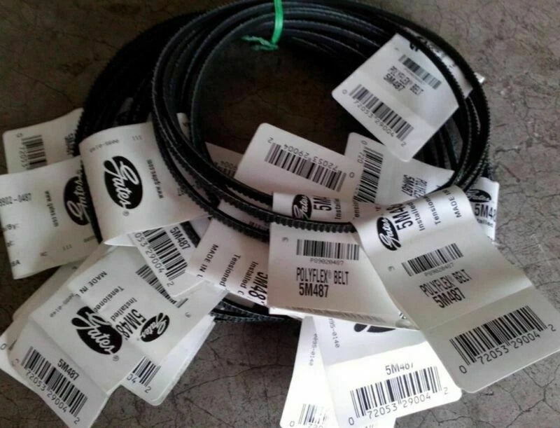 V-belts Drive belt 5M355 5M365 5M375 5M387 For WM180V/WM210V lathe motor belt