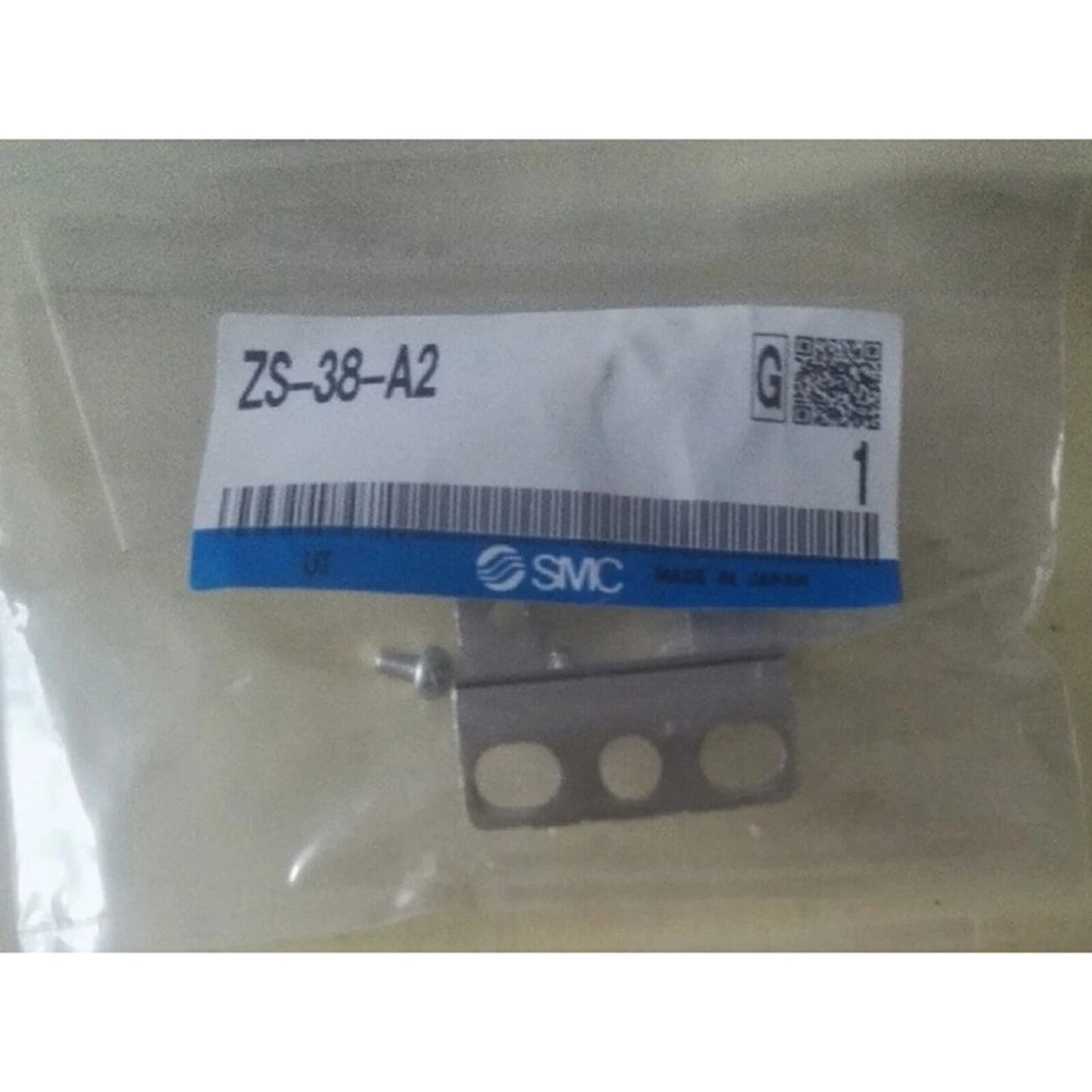 one  SMC ZS-38-A2 Pressure sensor bracket Free ship  #P