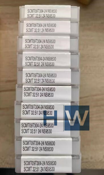 Box/10Pcs Ceramic CNC Blade SCMT09T304-24 NS9530