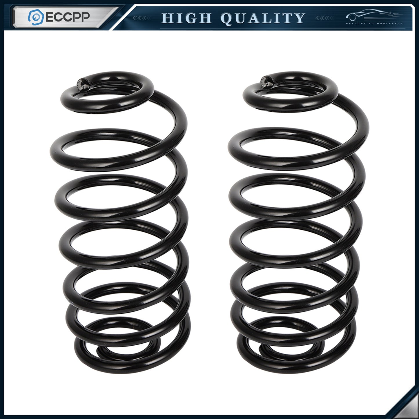 2x Rear Coil Springs for Pontiac G6 2005-2010 Chevrolet Malibu 2006 Left & Right