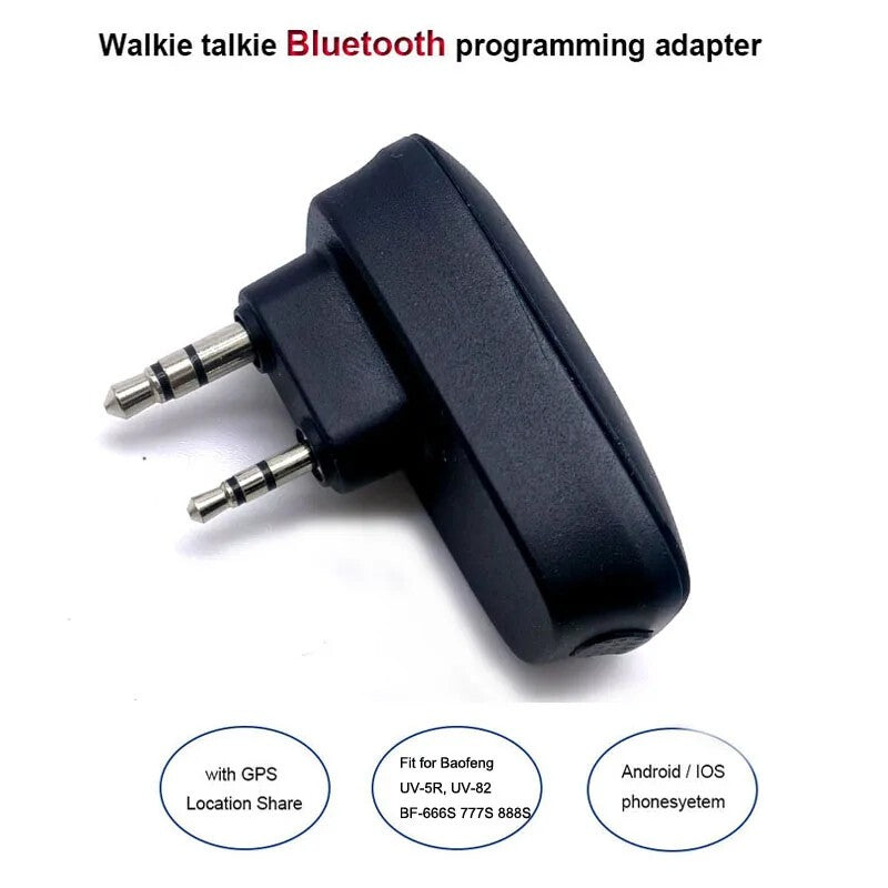 Wireless Bluetooth Programming Adapter for Baofeng UV5R UV82 BF-777S/888S Radio